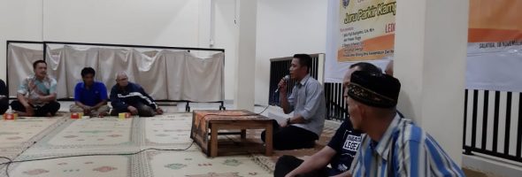 SOSIALISASI JURU PARKIR KAMPUNG KULINER SINGKONG