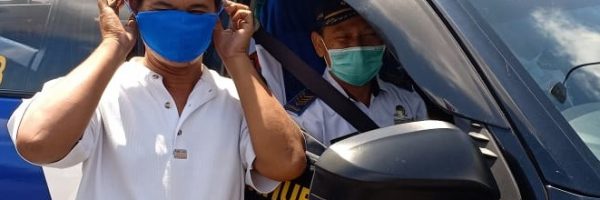 Sosialisasi disepanjang jalan di Salatiga