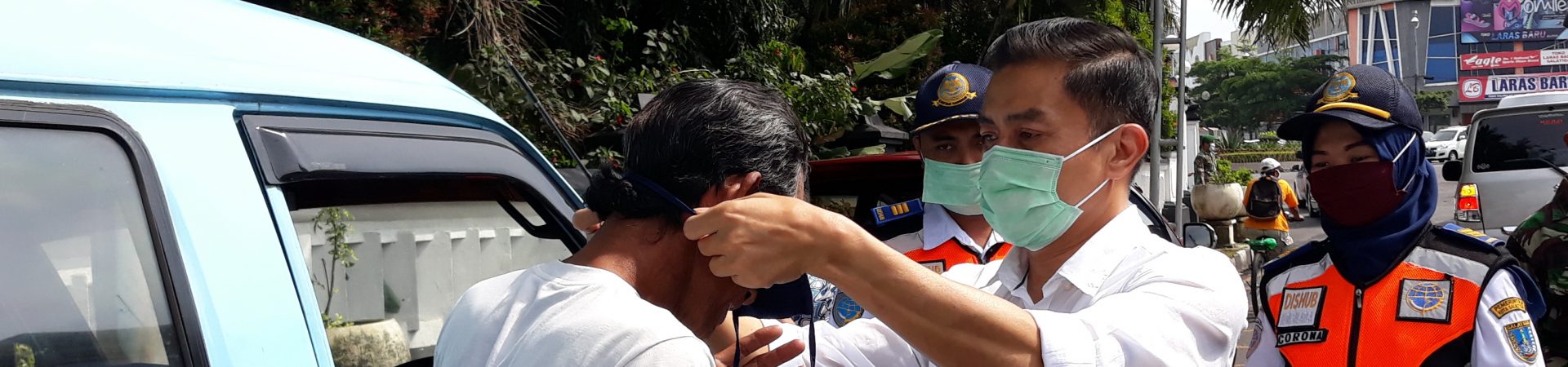 Giat patroli edukasi pelaksanaan Sosial/Physical Distancing