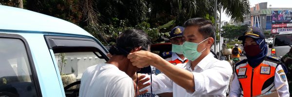 Giat patroli edukasi pelaksanaan Sosial/Physical Distancing