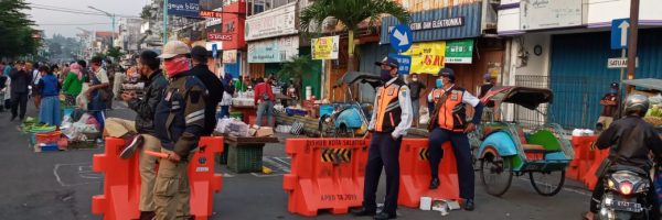 Penutupan Ruas Jalan di Jalan Jenderal Sudirman