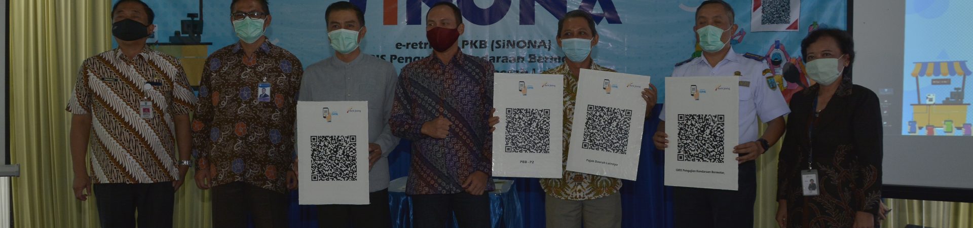 Launching  e-retribusi PKB SiNONA
