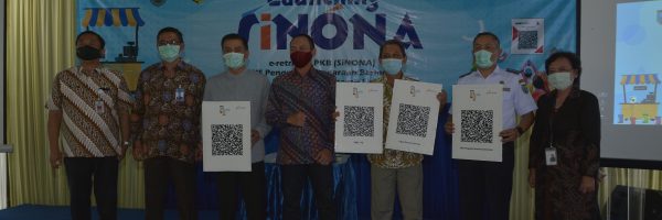 Launching  e-retribusi PKB SiNONA