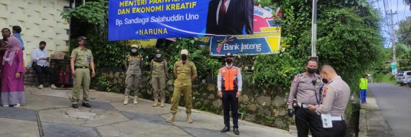 Pengamanan Kegiatan Menparekraf di Salatiga