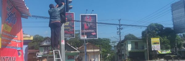 Perbaikan APILL di Simpang Empat Tingkir