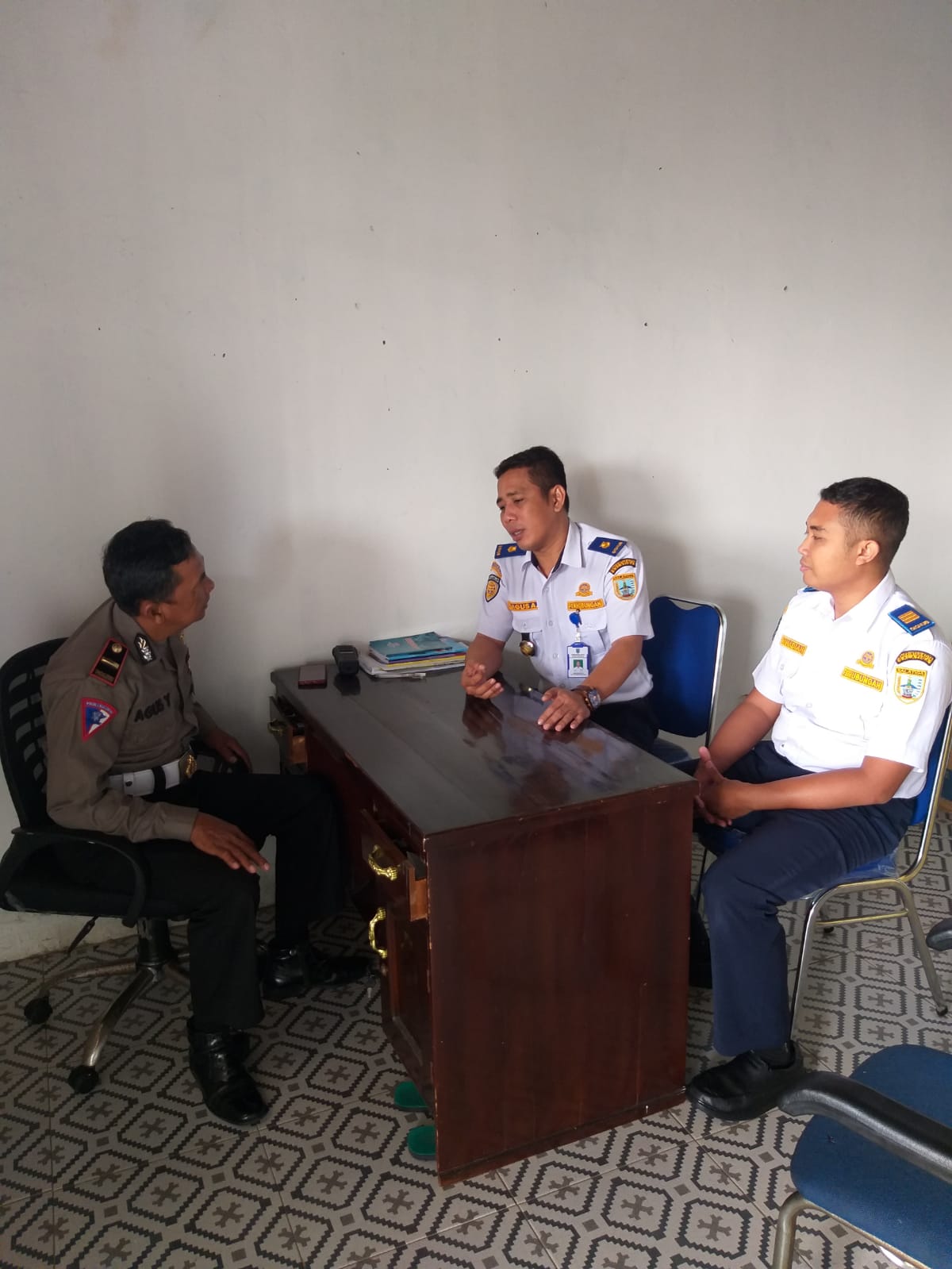 Koordinasi dengan Satlantas Polres Salatiga tentang Keluhan masyarakat atas keberadaan SUPELTAS di wilayah Kota Salatiga