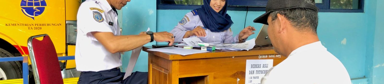 PENDATAAN ADMINISTRATIF DAN PENGECEKAN FISIK ANGKUTAN KOTA