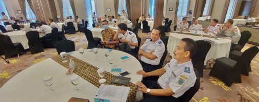 Rapat Koordinasi Anev Posko Natal Tahun 2022 dan Tahun Baru 2023 dan Sosialisasi Sistem Manajemen Sistem Keselamatan Perusahaan Angkutan Umum (SMK PAU)
