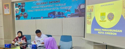 Kunjungan Kerja dan Studi Terapan Transportasi ke Dinas Perhubungan Kota Cirebon