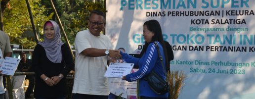 LAUNCHING SUPER TANGGUH DINAS PERHUBUNGAN KOTA SALATIGA DAN KELURAHAN LEDOK