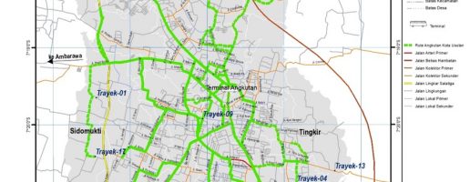 HASIL KAJIAN TRAYEK ANGKUTAN UMUM KOTA SALATIGA TAHUN 2023