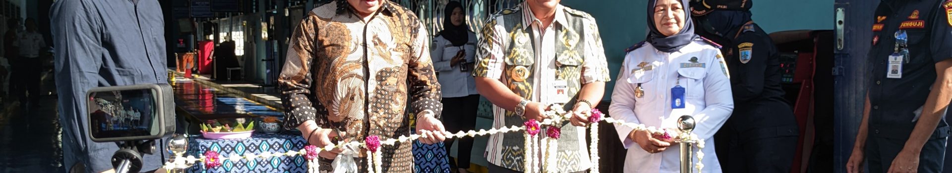 PERESMIAN OPERASIONAL PENGEMBANGAN ALAT UJI KENDARAAN BERMOTOR