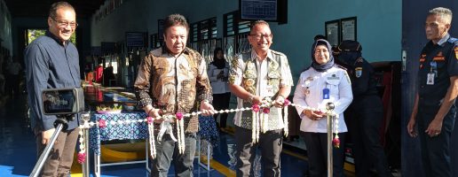 PERESMIAN OPERASIONAL PENGEMBANGAN ALAT UJI KENDARAAN BERMOTOR