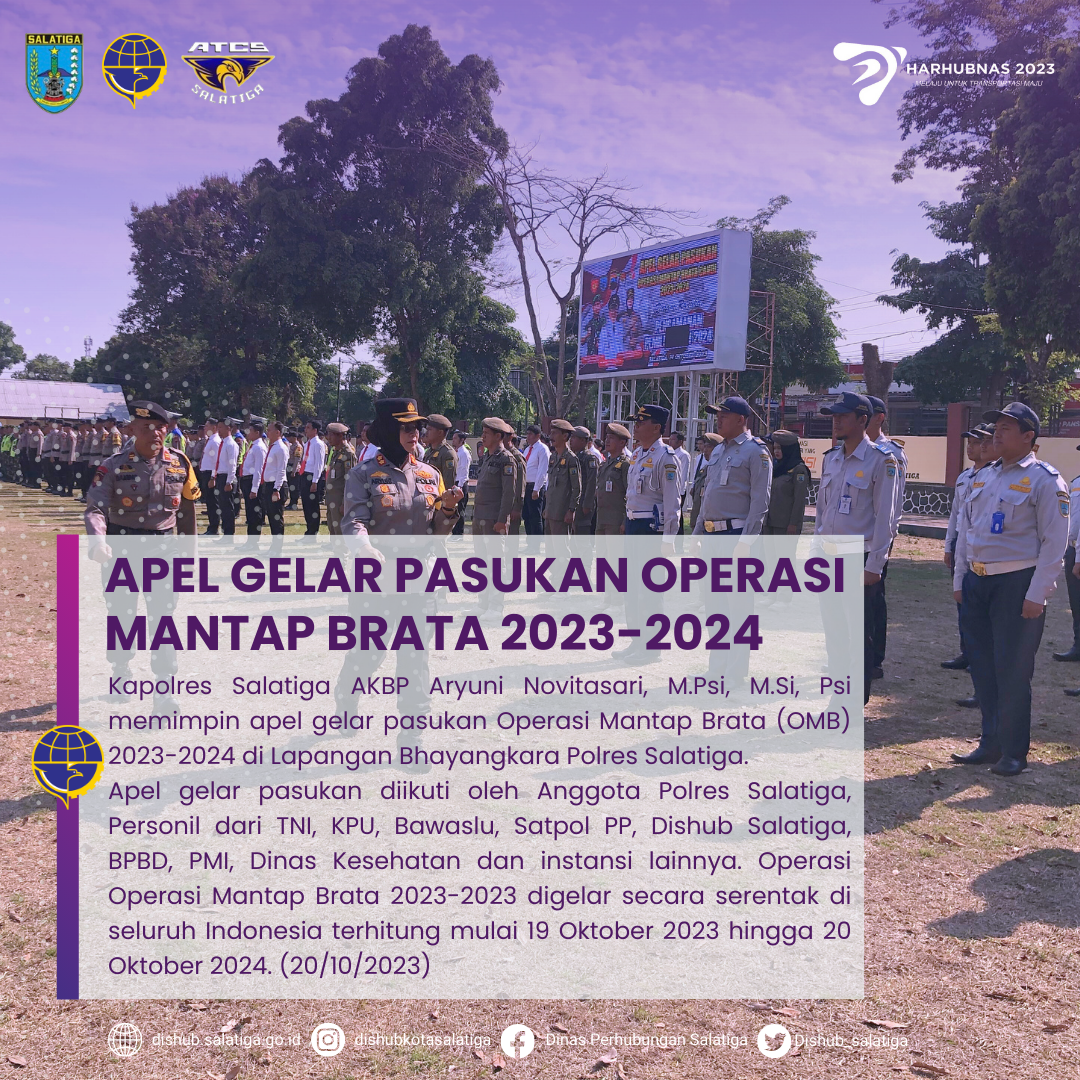 APEL GELAR PASUKAN OPERASI MANTAP BRATA 2023-2024