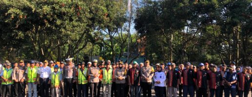 APEL LUAR BIASA DENGAN JURU PARKIR DALAM RANGKA PERSIAPAN NATAL 2023 DAN TAHUN BARU 2024