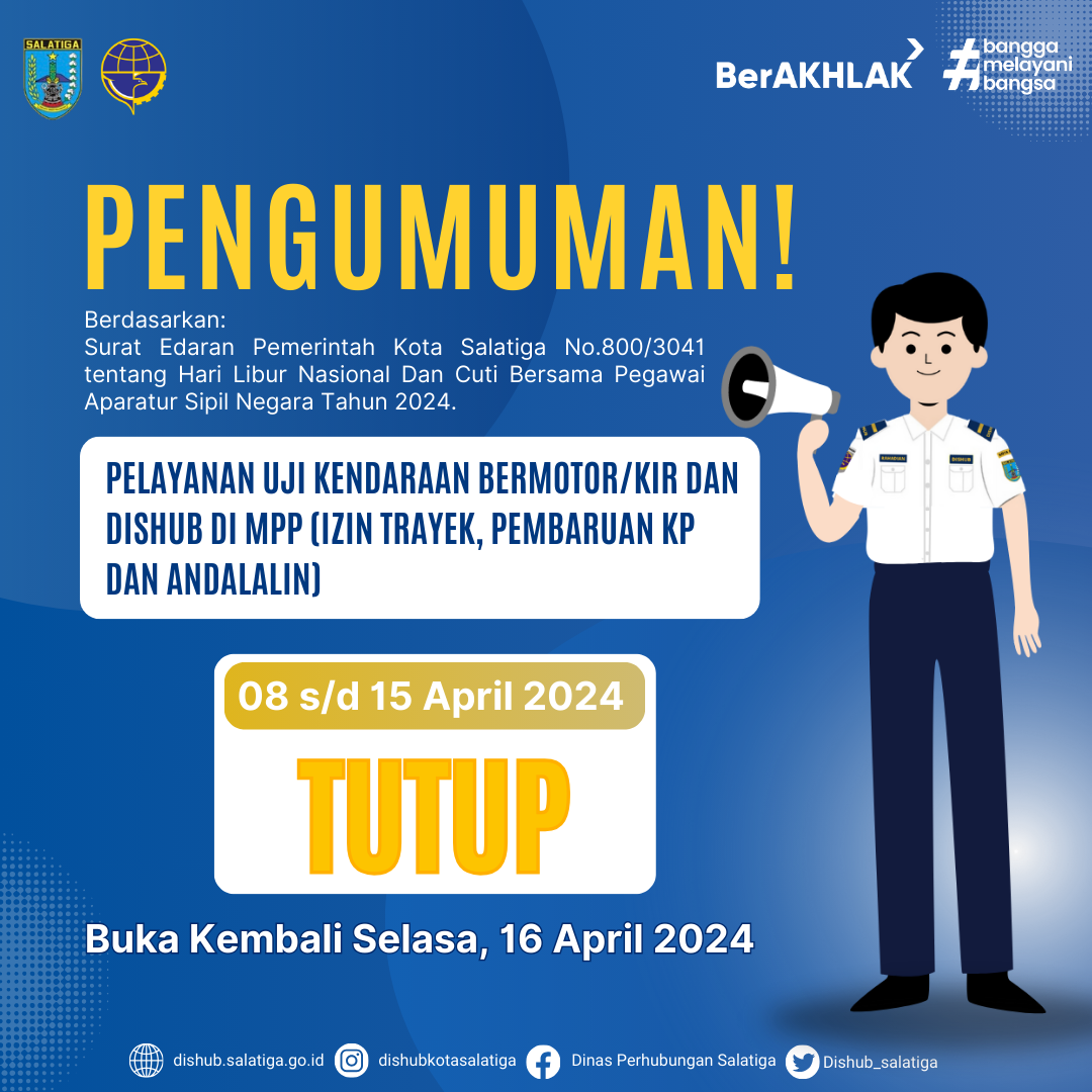 PENGUMUMAN CUTI LEBARAN IDUL FITRI 1445 H