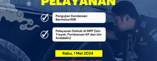 PENGUMUMAN LIBUR PELAYANAN DINAS PERHUBUNGAN KOTA SALATIGA