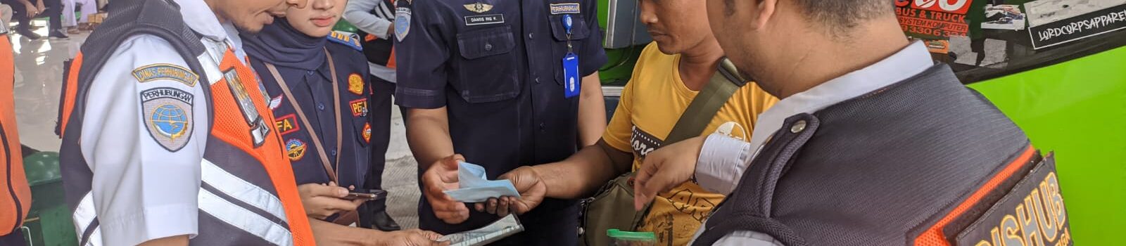 DISHUB SALATIGA MELAKSANAKAN RAMP CHACK DALAM RANGKA PERSIAPAN LEBARAN 1445H