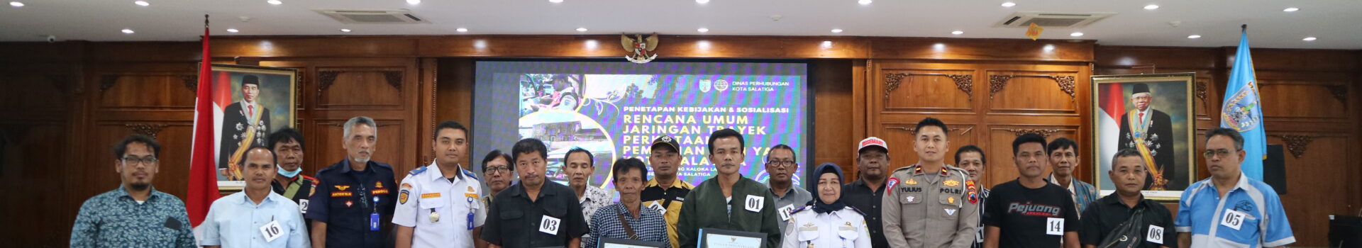 PENETAPAN KEBIJAKAN & SOSIALISASI RENCANA UMUM JARINGAN TRAYEK PERKOTAAN DAN PEMILIHAN ABDI YASA KOTA SALATIGA