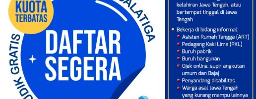 MUDIK GRATIS LEBARAN 2025 DI SALATIGA