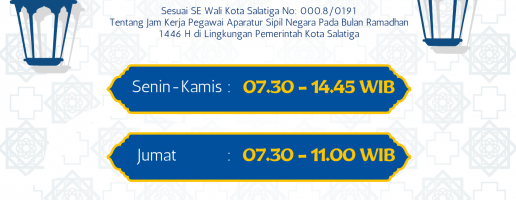 PENGUMUMAN PELAYANAN SELAMA BULAN RAMADHAN 1446 H/2025