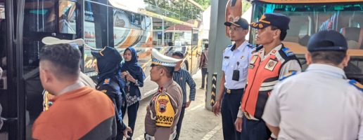 RAMP CHECK DALAM RANGKA OPERASI KESELAMATAN LALU LINTAS CANDI 2025 BERSAMA POLRES SALATIGA