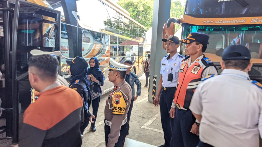 RAMP CHECK DALAM RANGKA OPERASI KESELAMATAN LALU LINTAS CANDI 2025 BERSAMA POLRES SALATIGA