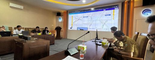 RAKOR FINALISASI PEMERIKASAAN KESIAPAN LAHAN UNTUK PEMBANGUNAN RAMP ON / OFF EXIT TOL JL.PATTIMURA