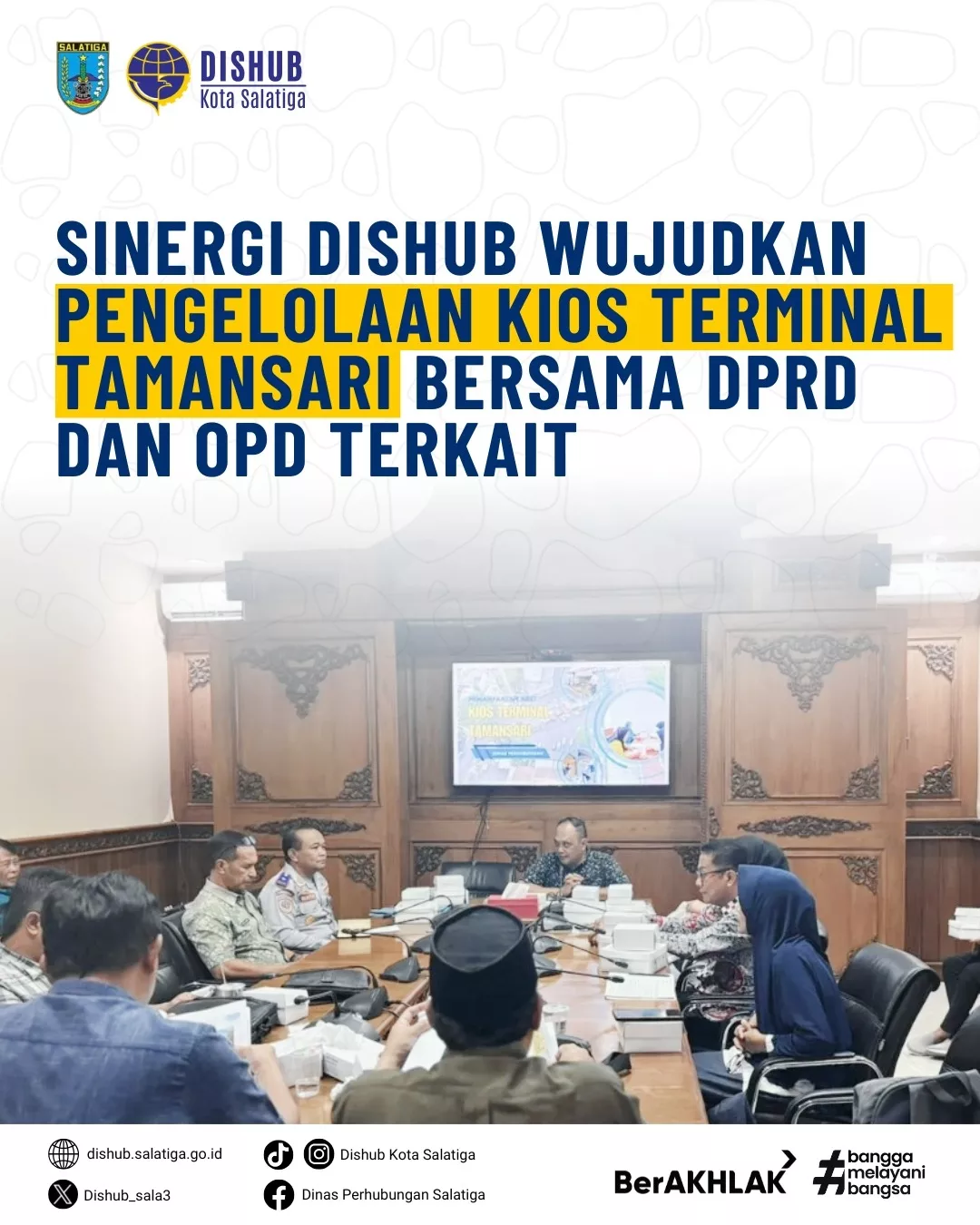 SINERGI DISHUB WUJUDKAN PENGELOLAAN KIOS TAMANSARI BERSAMA DPRD DAN OPD TERKAIT