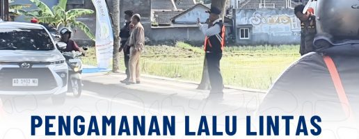 PENGAMANAN LALU LINTAS PERESMIAN USB SMA SAINSTEK AHMAD DAHLAN