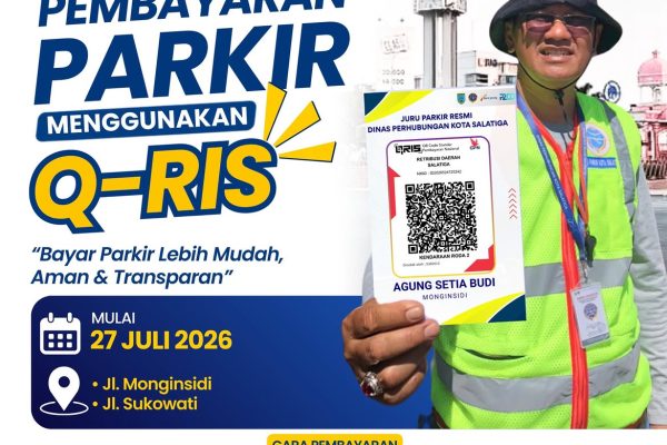 Uji Coba Pembayaran Parkir Non Tunai dengan QRIS Segera Dimulai!
